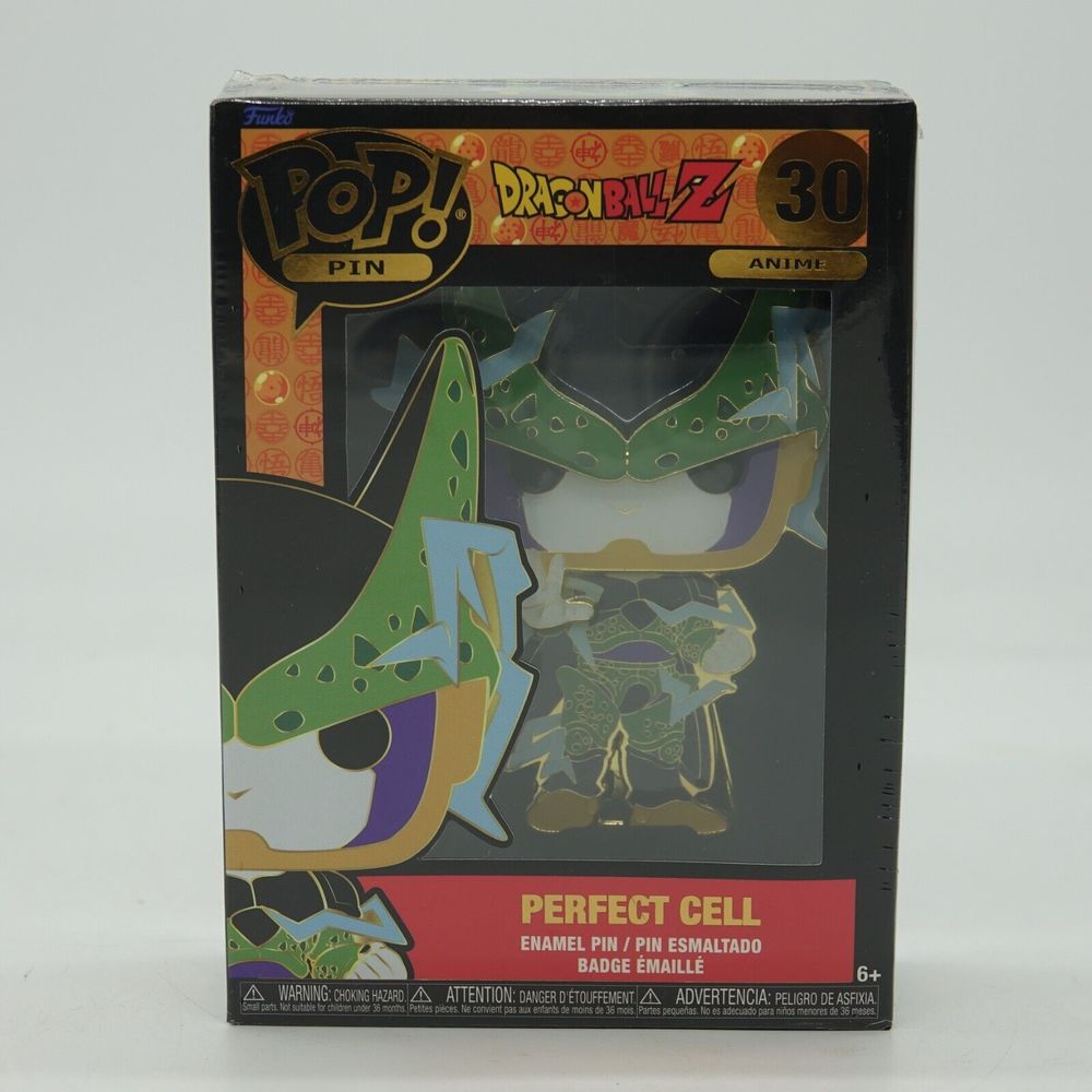 FUNKO POP PIN: Dragon Ball Z - Perfect Cell #30 Brand New Sealed